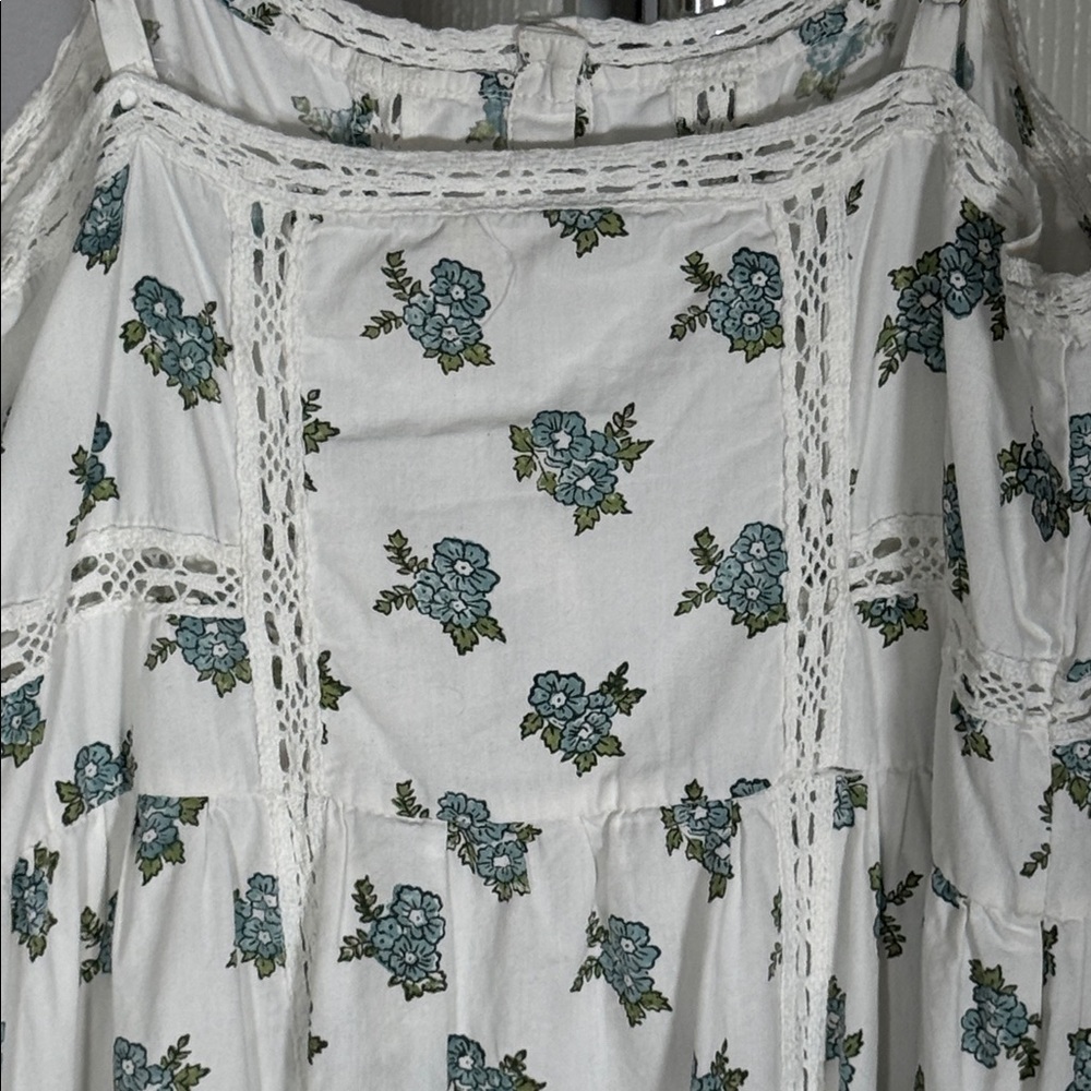SPELL Fable Block Printed Strappy Midi Dress in Wild Poppy  Size XS - Picture 11 of 17